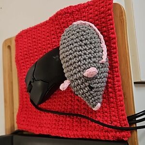 Crochet Mouse Pad